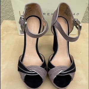 Lauren Conrad platform thick heels. 1970 style New in box.